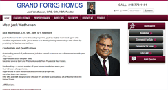Desktop Screenshot of grandforkshomes.com